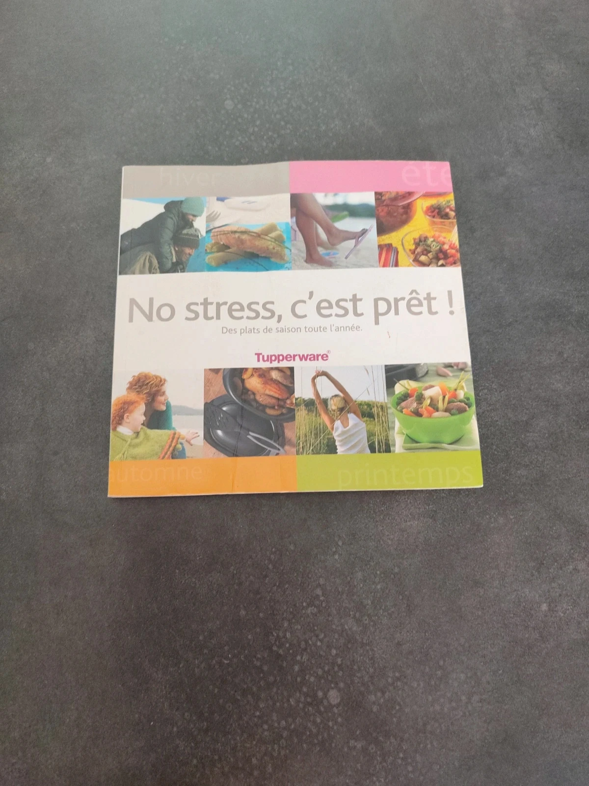 Livre recette tupperware no stress c'est prêt